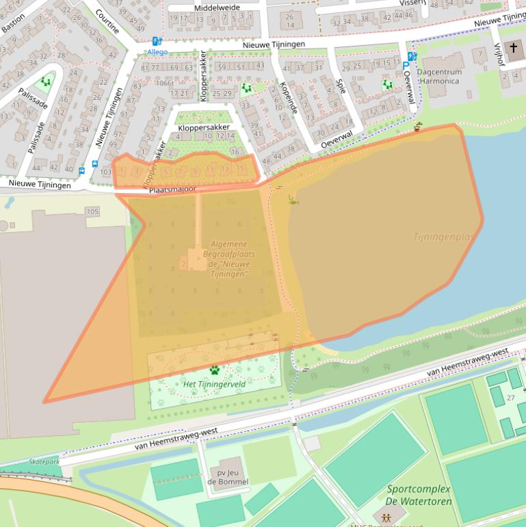 Kaart van postcodegebied 5301ZK.