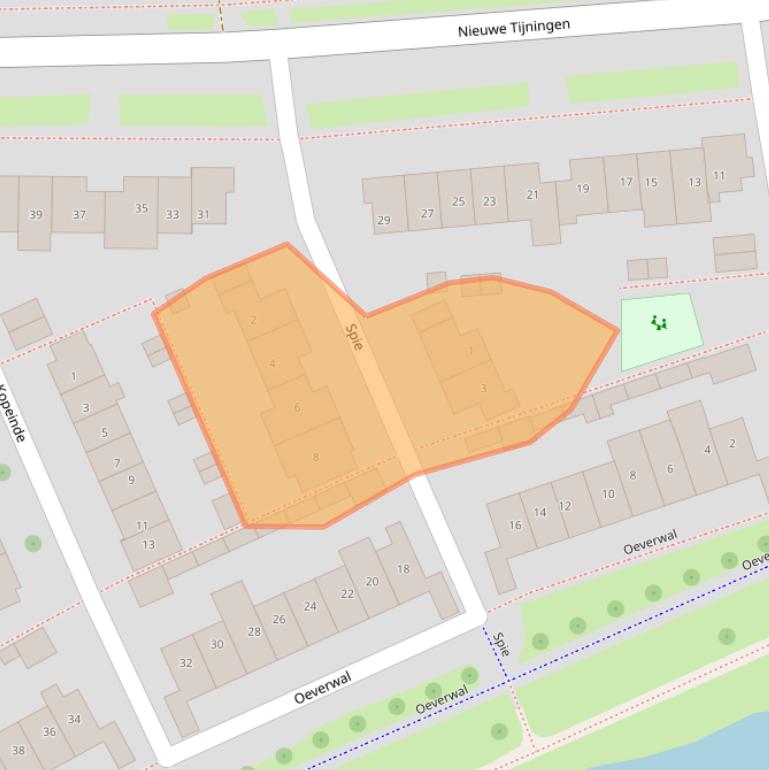 Kaart van postcodegebied 5301ZZ.