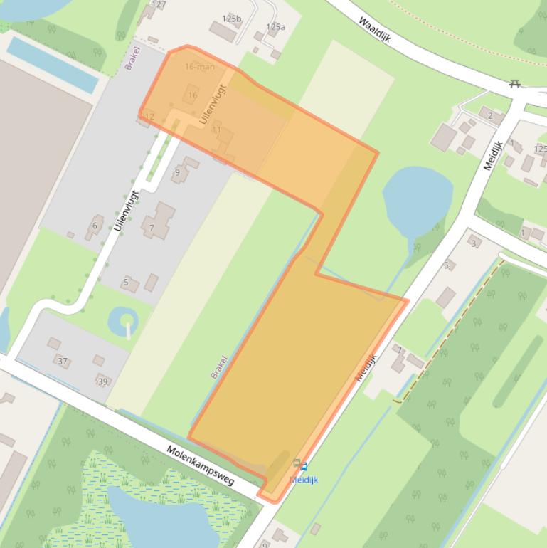 Kaart van postcodegebied 5305BZ.