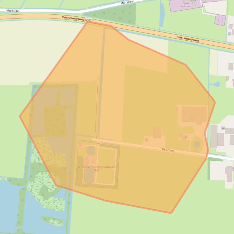 Kaart van postcodegebied 5305TJ.
