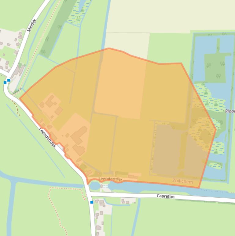 Kaart van postcodegebied 5305VH.