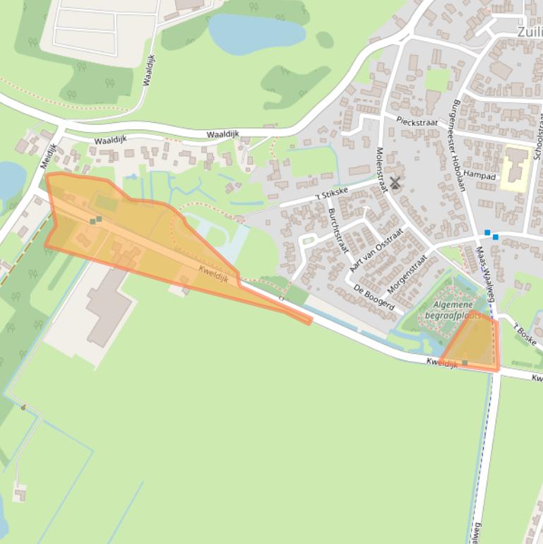 Kaart van postcodegebied 5305VM.