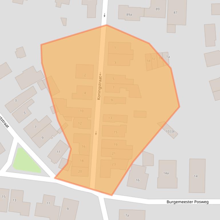 Kaart van postcodegebied 5306AS.