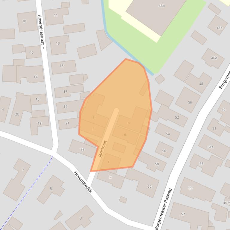 Kaart van postcodegebied 5306AZ.