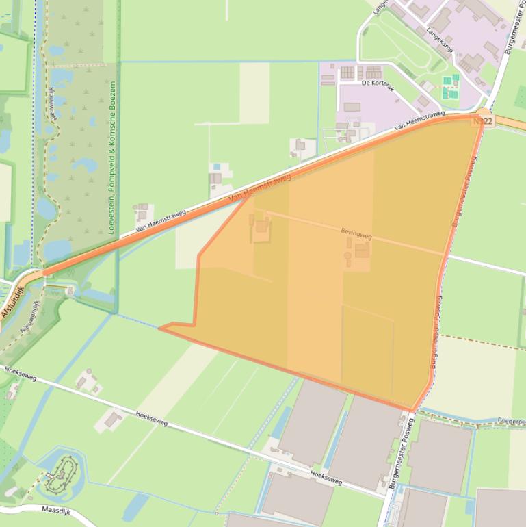 Kaart van postcodegebied 5306GK.