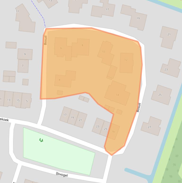 Kaart van postcodegebied 5306GR.