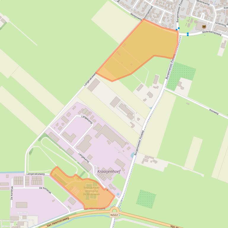 Kaart van postcodegebied 5306TC.