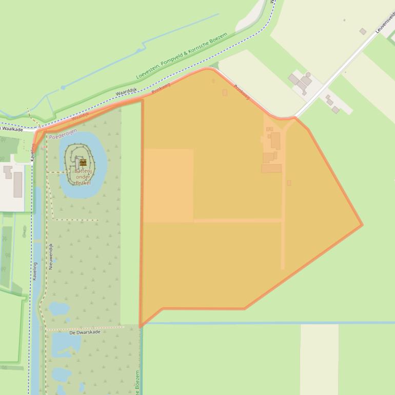 Kaart van postcodegebied 5306TJ.