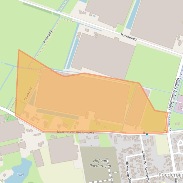 Kaart van postcodegebied 5307HD.