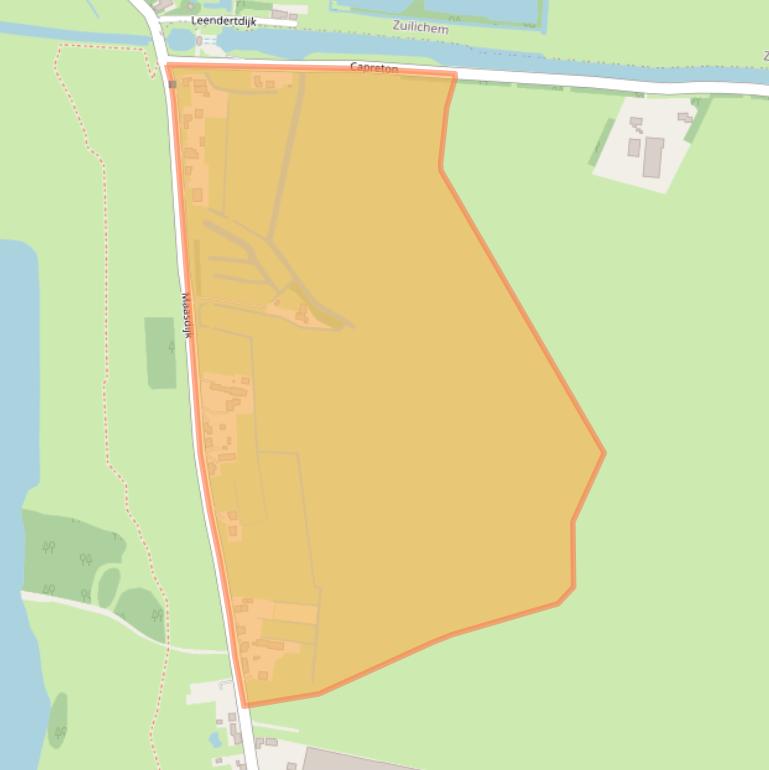 Kaart van postcodegebied 5308JG.