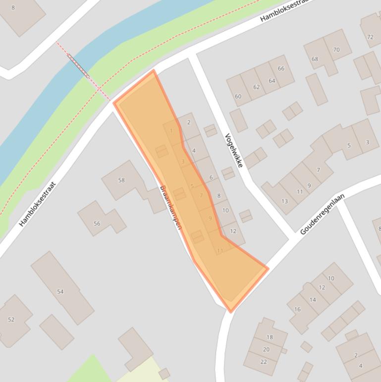 Kaart van postcodegebied 5308LB.