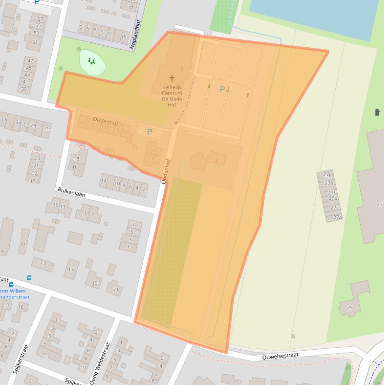 Kaart van postcodegebied 5311EL.