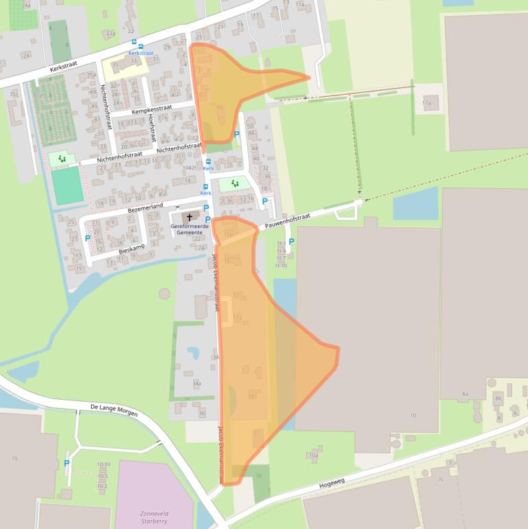 Kaart van postcodegebied 5313AS.