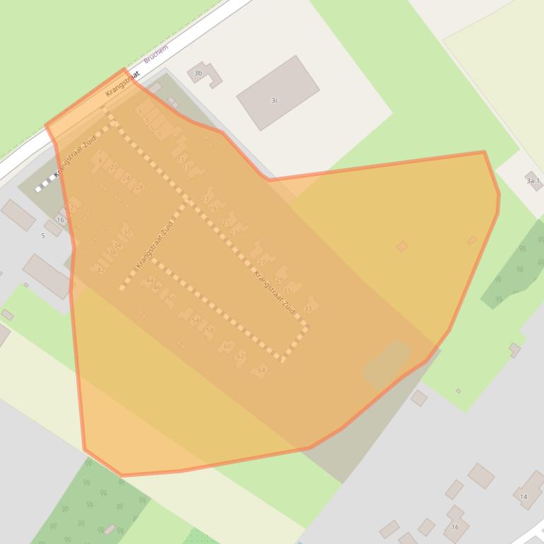 Kaart van postcodegebied 5314AC.