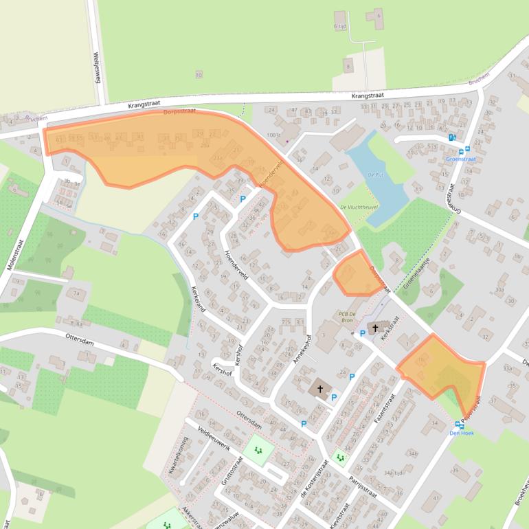 Kaart van postcodegebied 5314AD.