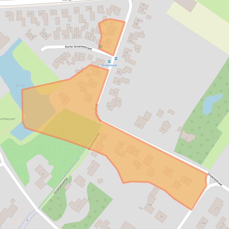 Kaart van postcodegebied 5314AJ.