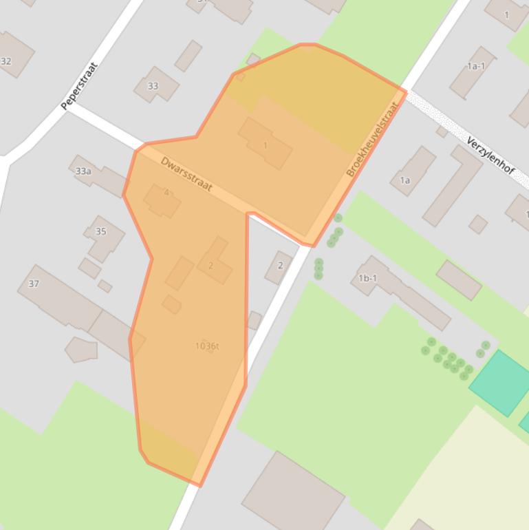 Kaart van postcodegebied 5314BD.