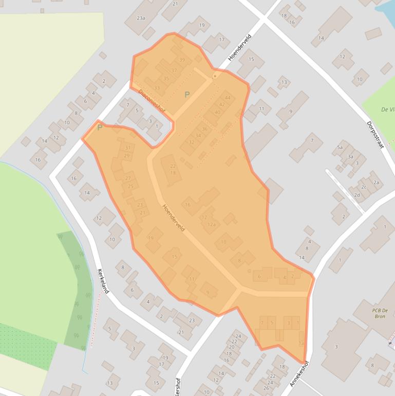 Kaart van postcodegebied 5314BJ.