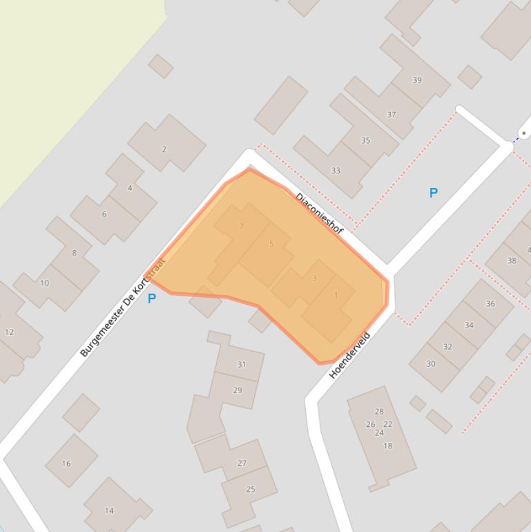 Kaart van postcodegebied 5314BT.