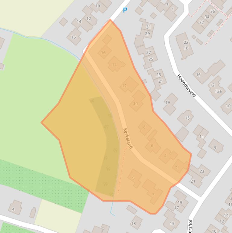 Kaart van postcodegebied 5314BV.