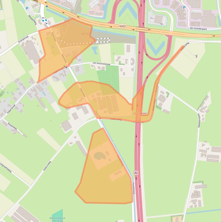 Kaart van postcodegebied 5314LE.