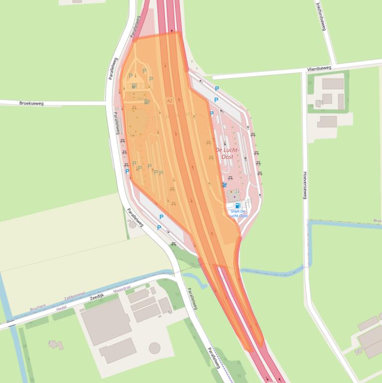 Kaart van postcodegebied 5314LJ.