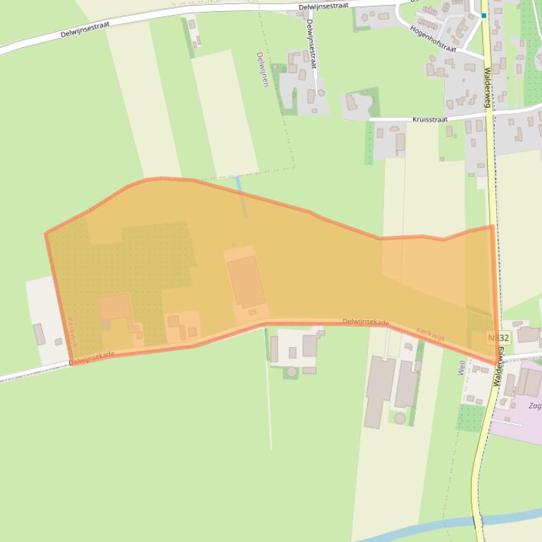 Kaart van postcodegebied 5315AR.