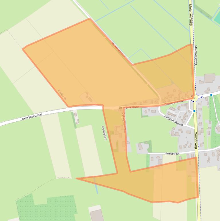 Kaart van postcodegebied 5315AV.