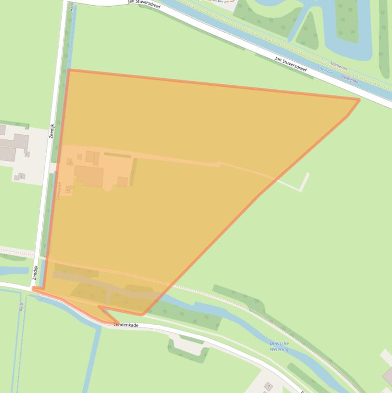 Kaart van postcodegebied 5316NN.