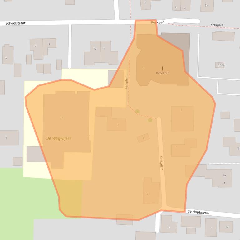 Kaart van postcodegebied 5317JT.