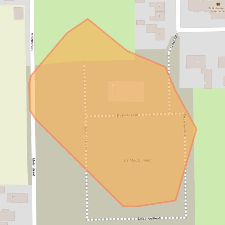 Kaart van postcodegebied 5317KD.