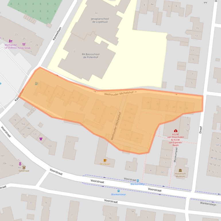 Kaart van postcodegebied 5321GS.