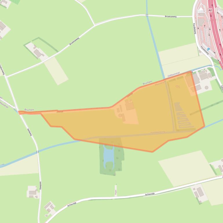 Kaart van postcodegebied 5321JX.