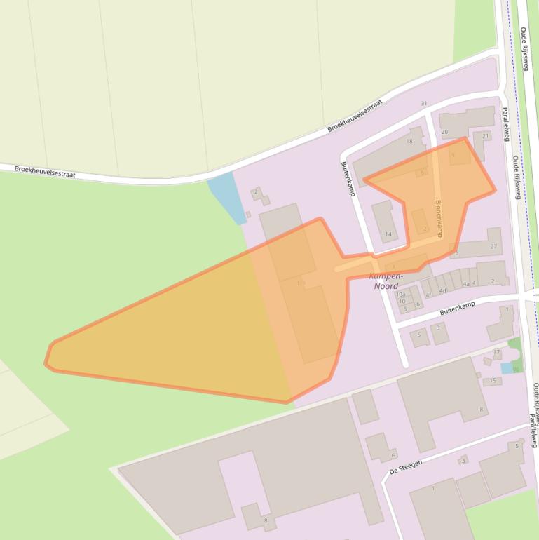 Kaart van postcodegebied 5321KA.