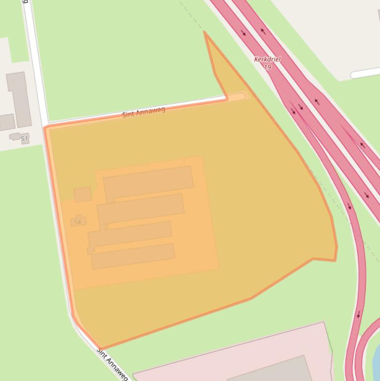 Kaart van postcodegebied 5321NN.