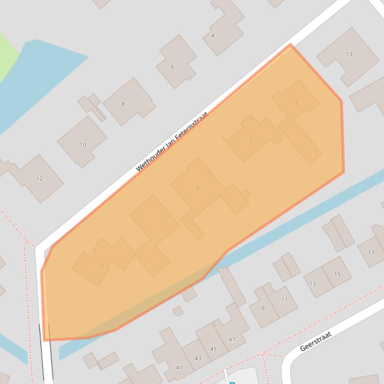 Kaart van postcodegebied 5321RX.