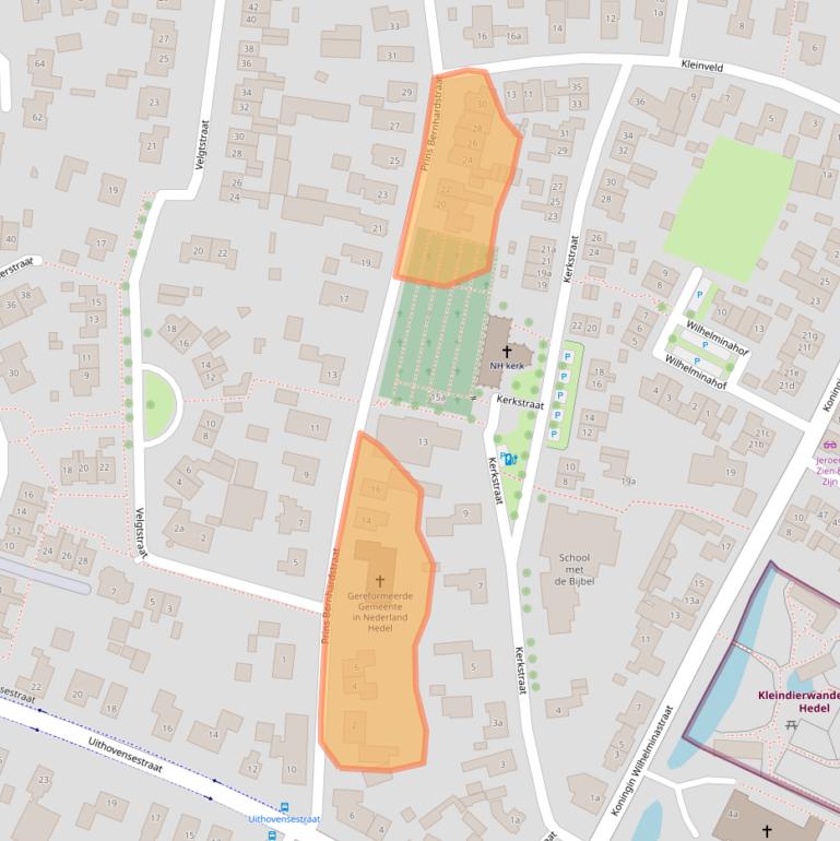 Kaart van postcodegebied 5321SH.