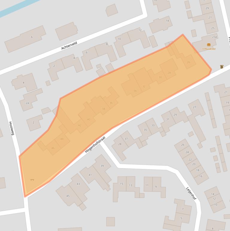 Kaart van postcodegebied 5321SK.