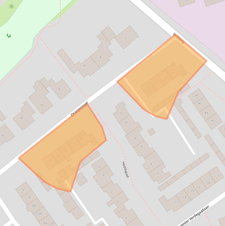 Kaart van postcodegebied 5321ST.