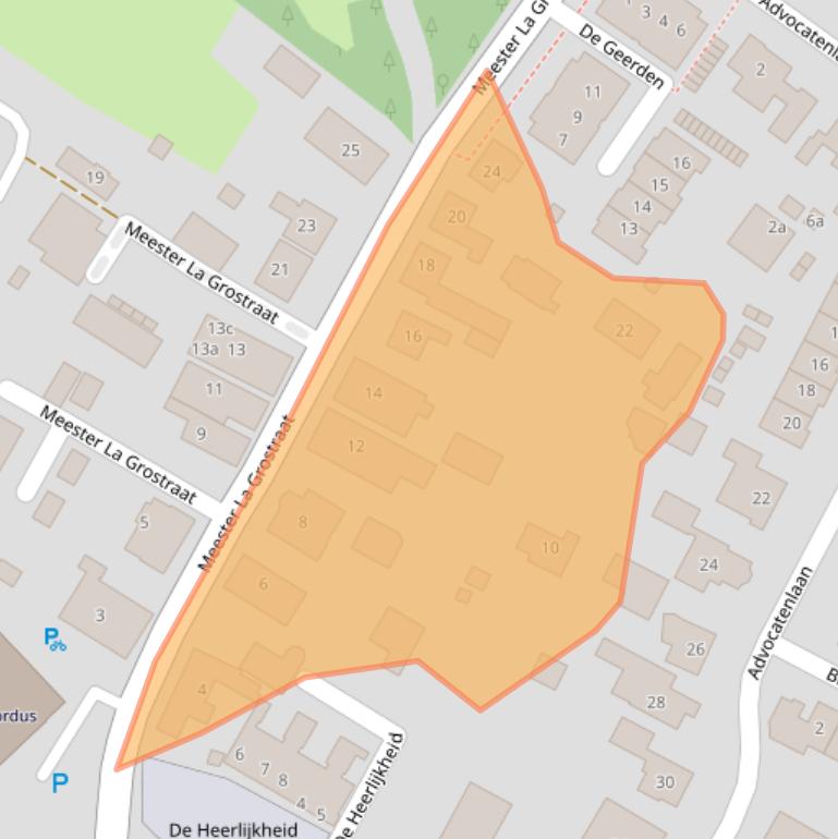 Kaart van postcodegebied 5324AK.