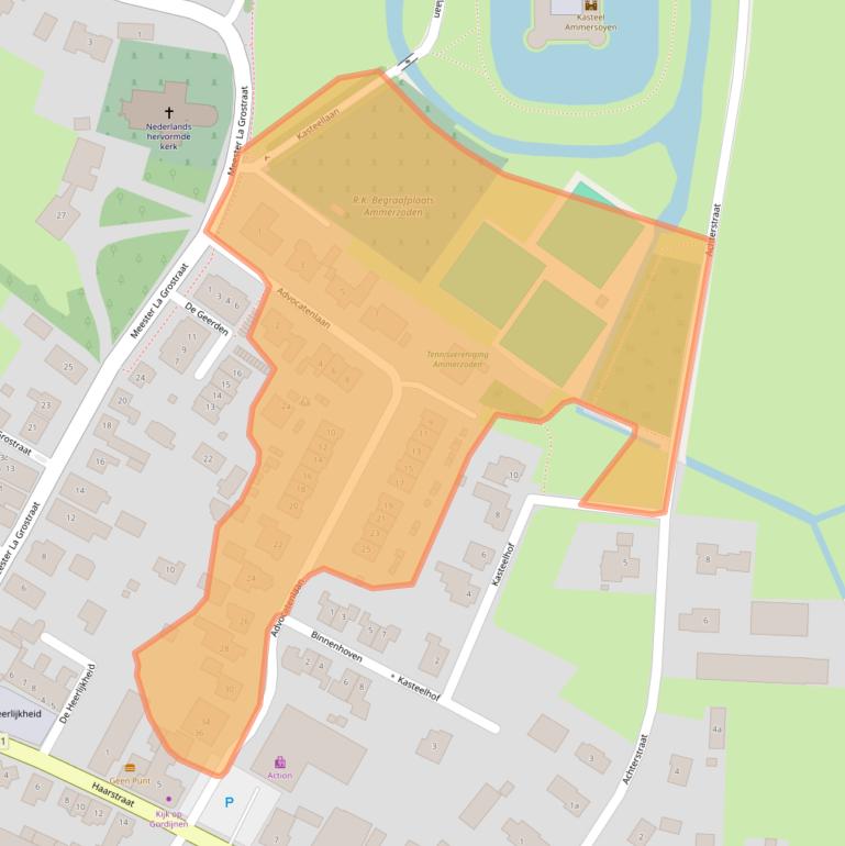 Kaart van postcodegebied 5324AL.