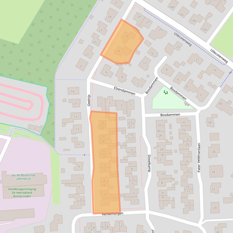 Kaart van postcodegebied 5324BR.