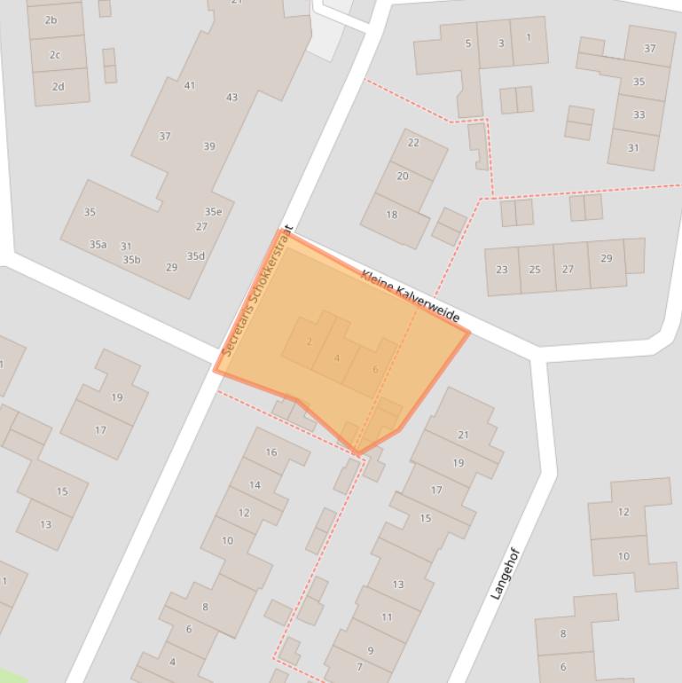 Kaart van postcodegebied 5324ES.