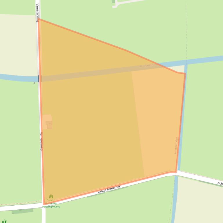 Kaart van postcodegebied 5324GC.