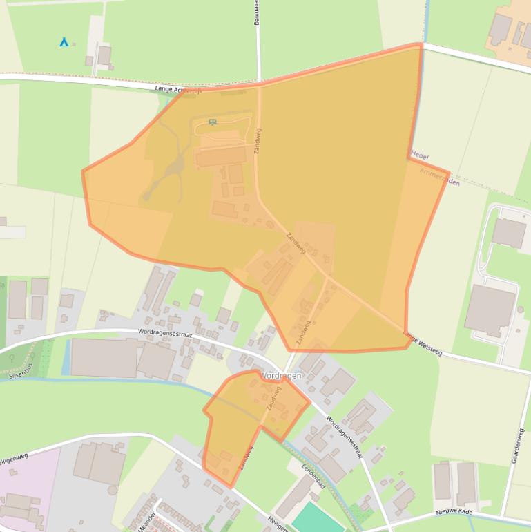 Kaart van postcodegebied 5324JN.