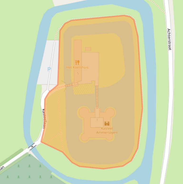 Kaart van postcodegebied 5324JR.