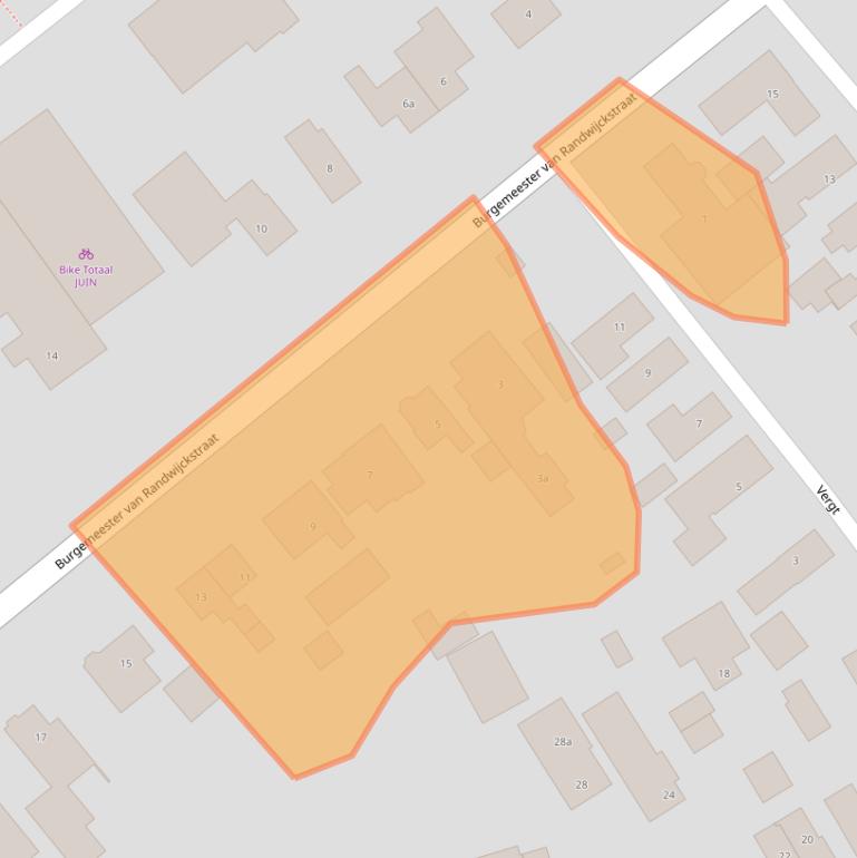 Kaart van postcodegebied 5328AR.