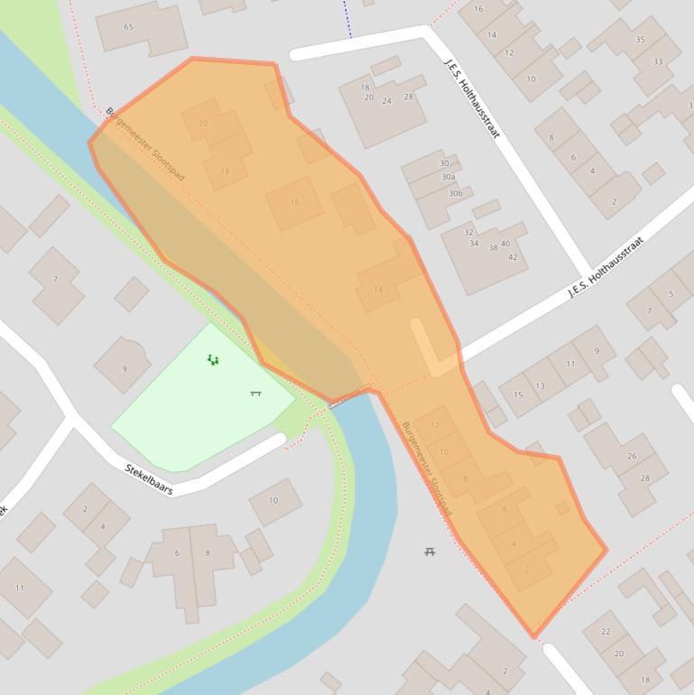 Kaart van postcodegebied 5328CC.