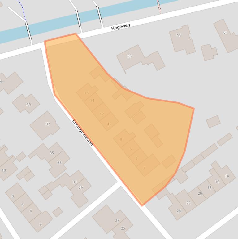 Kaart van postcodegebied 5328CJ.