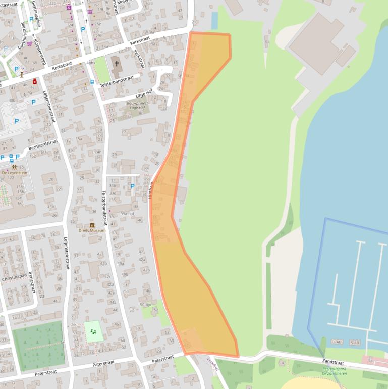 Kaart van postcodegebied 5331CK.